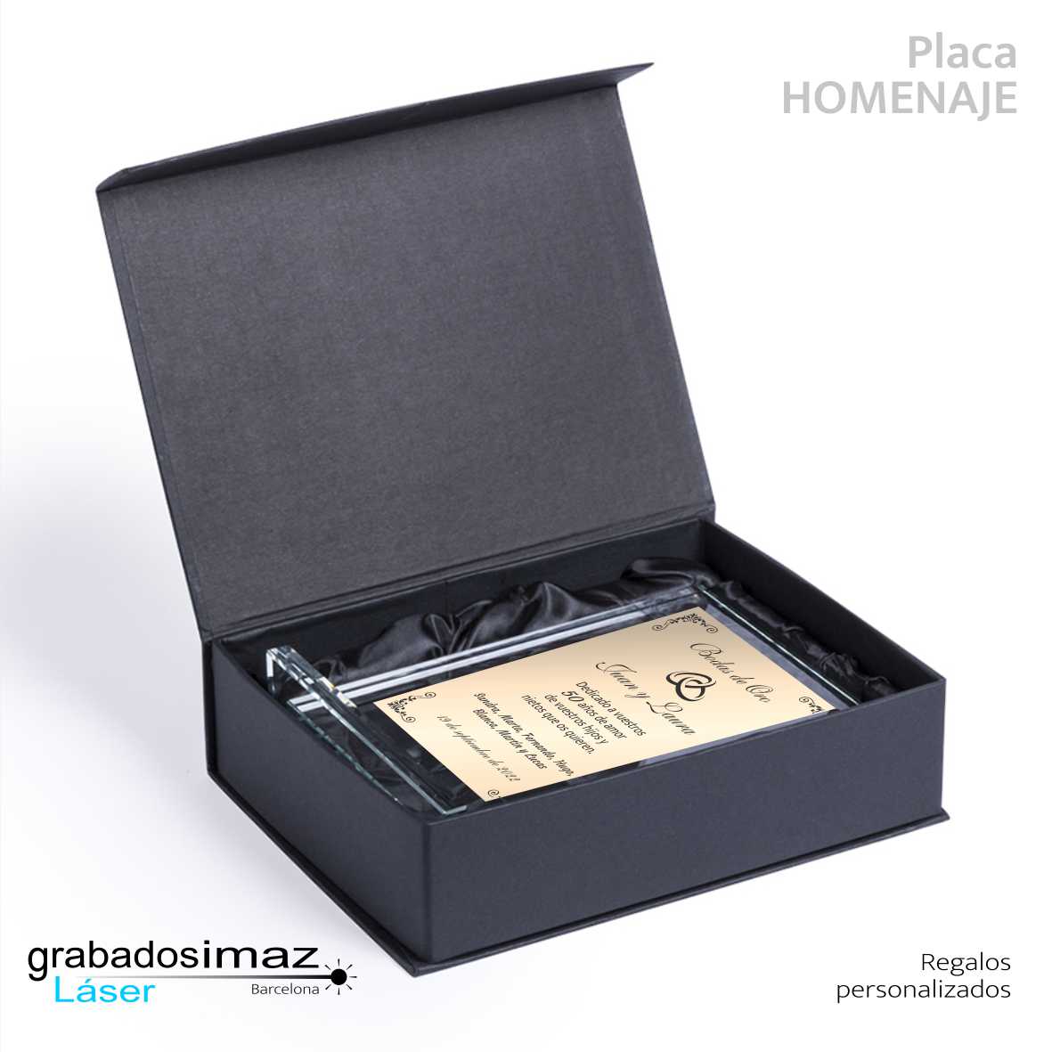 ESTUCHE BODA DORADO