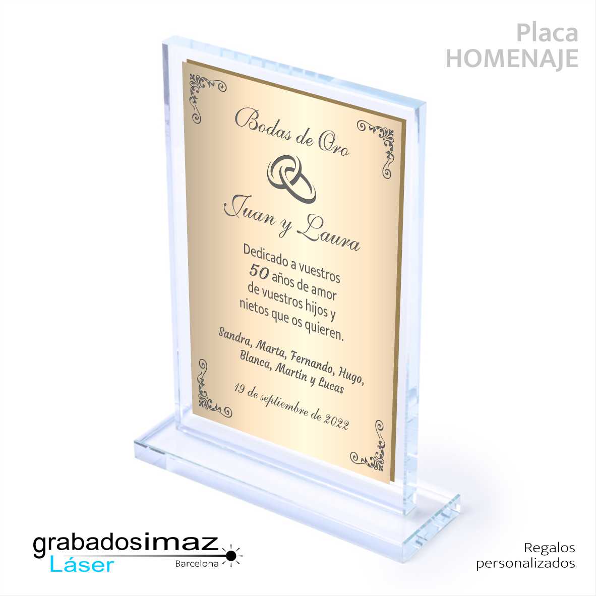 Placa_cristal_metal_BODA_DORADO